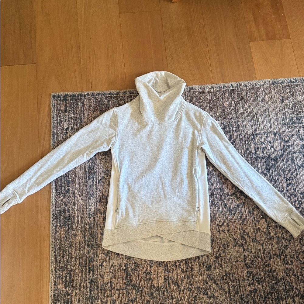Lululemon Gray Turtleneck Sweater